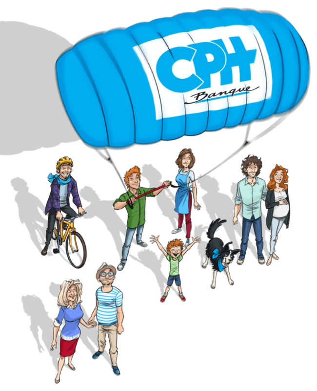 Avec myCPH, vous avez une banque entre vos mains sans bouger de chez vous!!